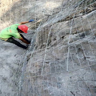 浙江温州永嘉县绞索网施工